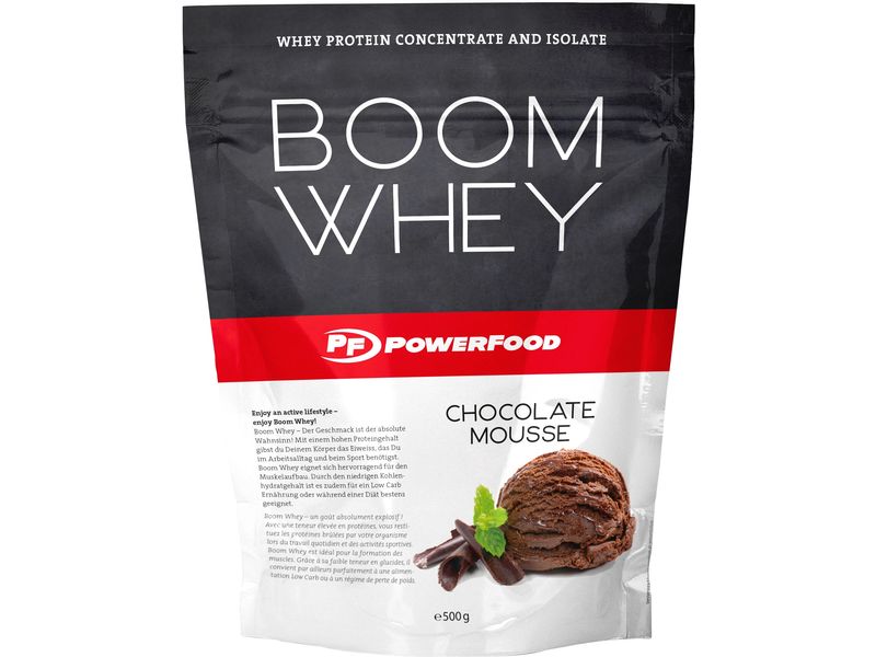 PowerFood | Pulver One Boom Whey | Schokolade 500 g