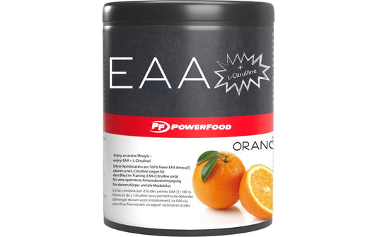 PowerFood | Pulver One EAA | Orange 500 g