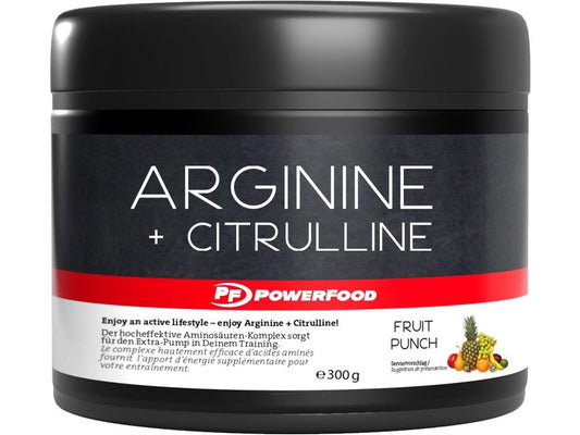 PowerFood | Pulver One Arginine + Citrulline | Fruchtig 300 g