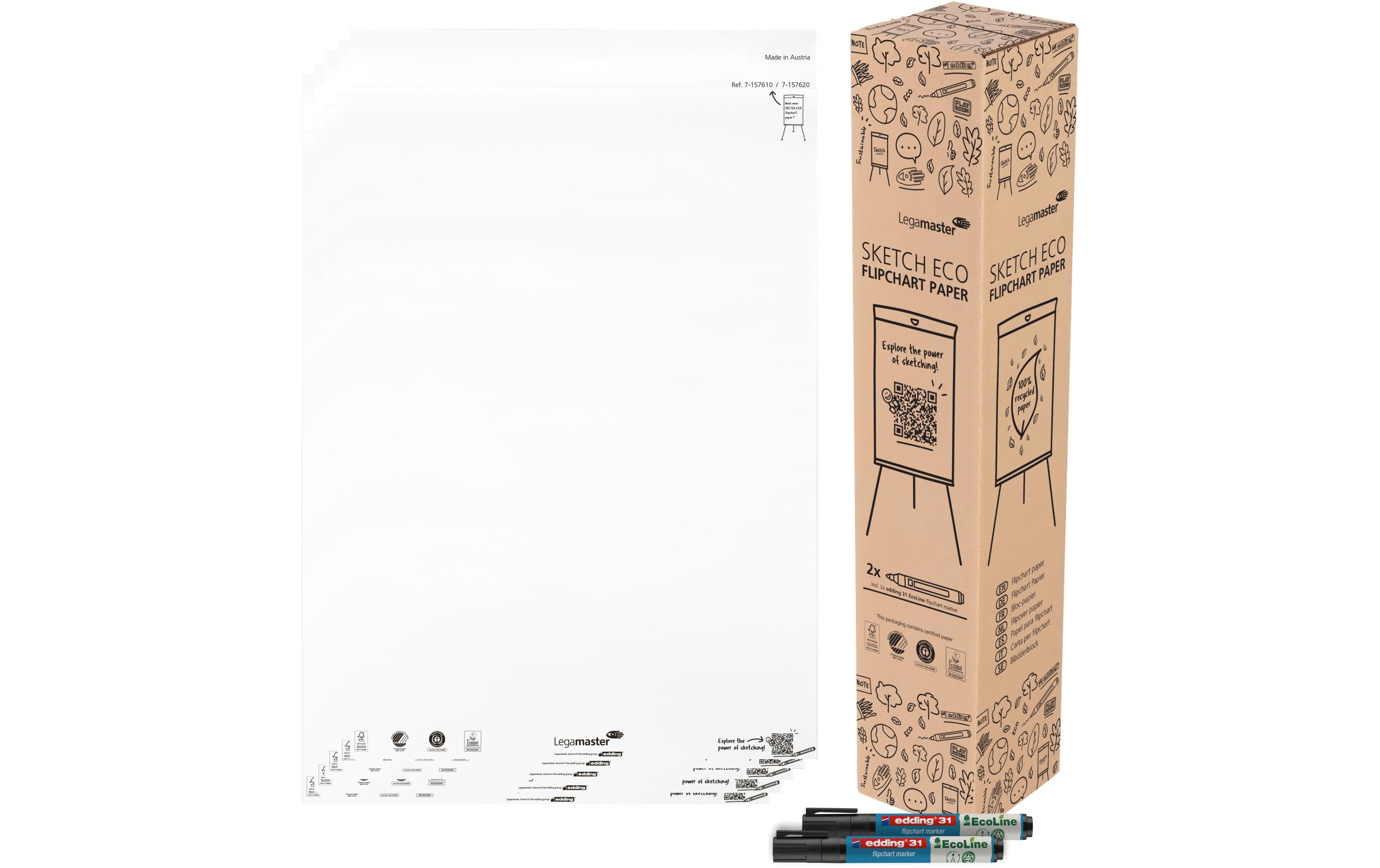 Legamaster SKETCH ECO Flipchart FSC Papier