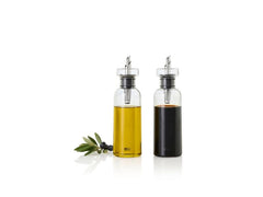AdHoc | Öl- und Essigspender AROMAPOUR Set | 300 ml, Ø 5,8 cm x H 21 cm, 2 Stück