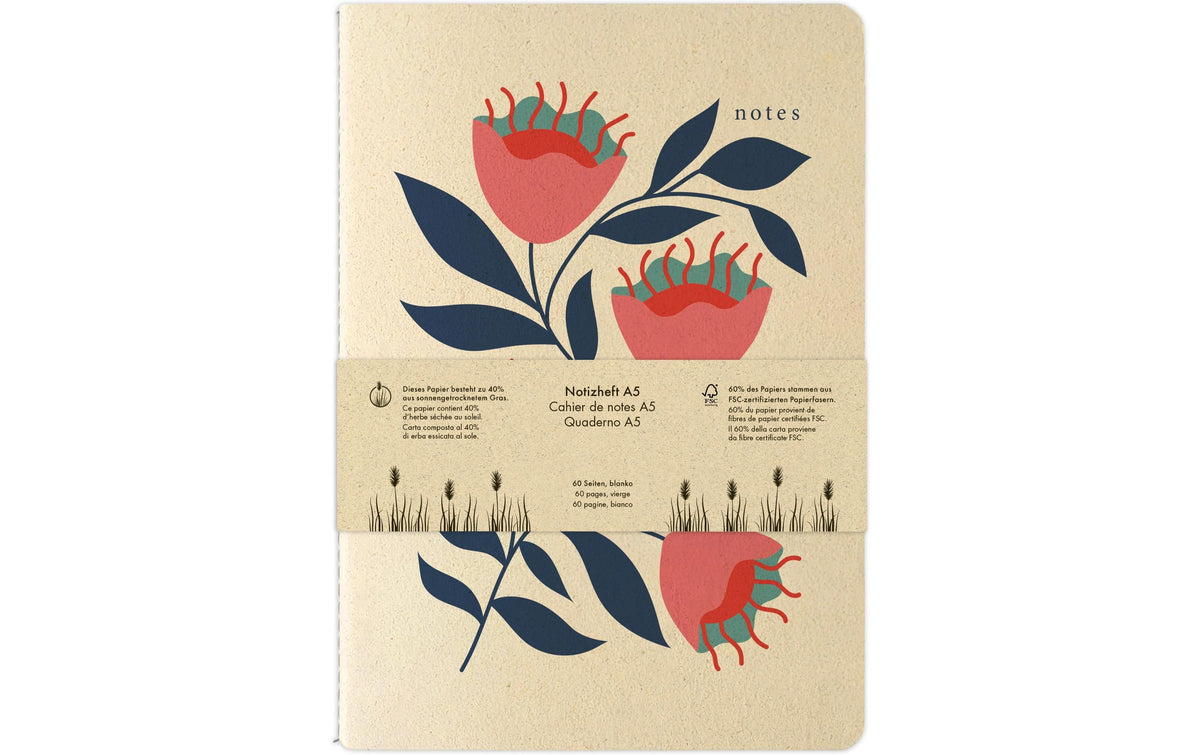 Natur Verlag Notizheft blaue Blume