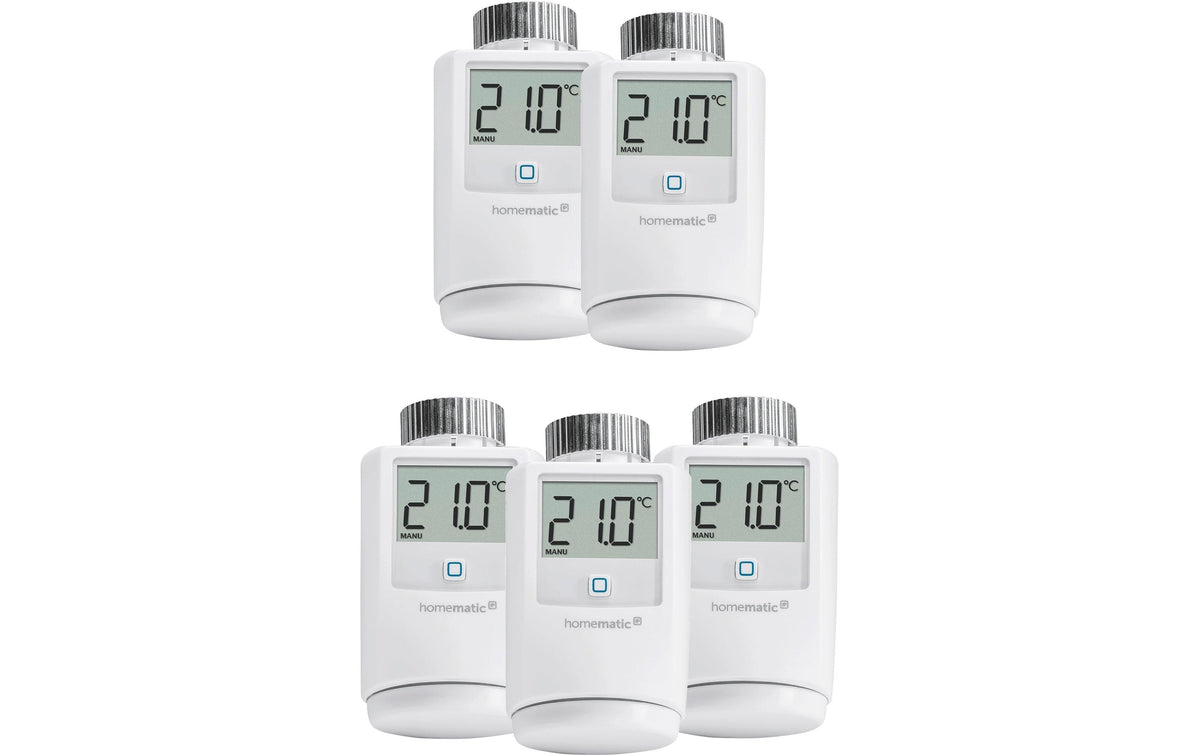 Homematic IP 5x Heizkörperthermostat Kit