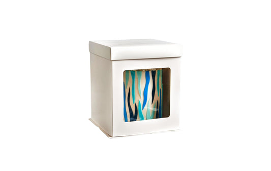 FunCakes hohe Tortenbox Weiss