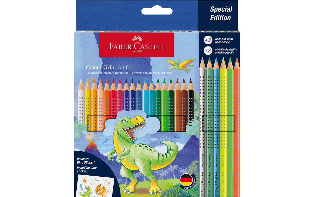 Faber-Castell Farbstift Colour Grip Dino