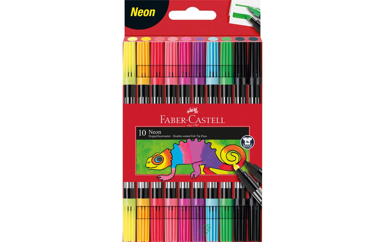 Faber-Castell Doppelfasermaler Neon