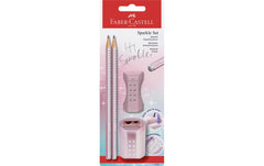 Faber-Castell Schreibset Sparkle rose BK