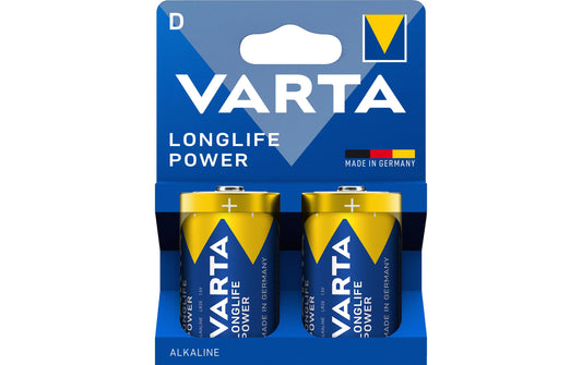 Varta, Batterie Longlife Power D , 2 Stück