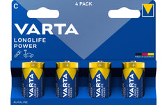 Varta, Batterie Longlife Power C , 4 Stück