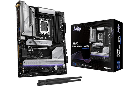 ASRock B860 LIVEMIXER WIFI, ATX, LGA1851