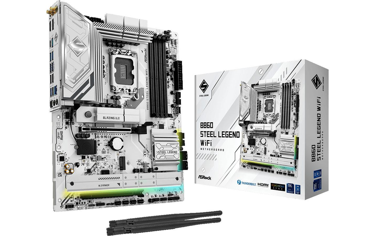 ASRock B860 STEEL LEGEND WIFI, ATX, LGA1851