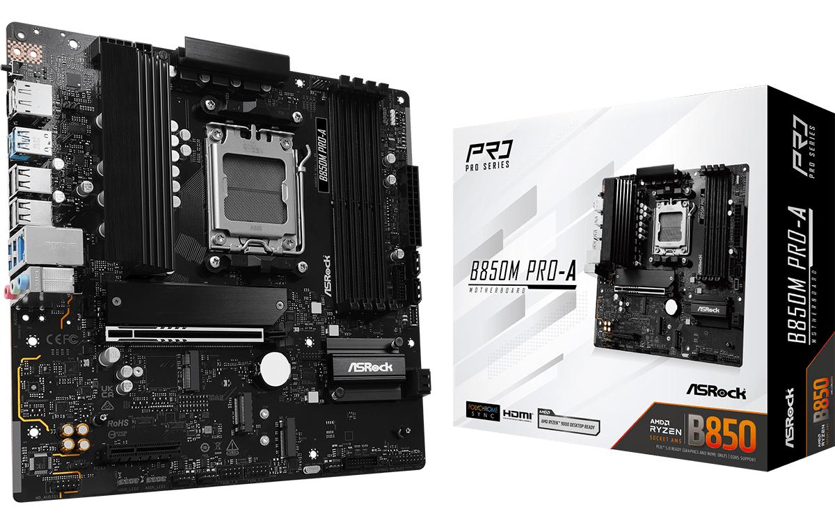 ASRock B850M PRO-A, mATX, AM5