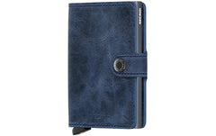 SECRID, Portemonnaie Miniwallet Vintage Blu