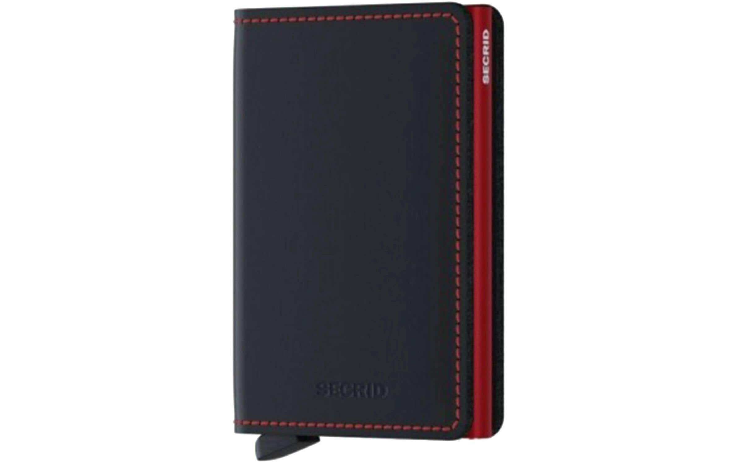 Secrid Slimwallet Matte Black Red