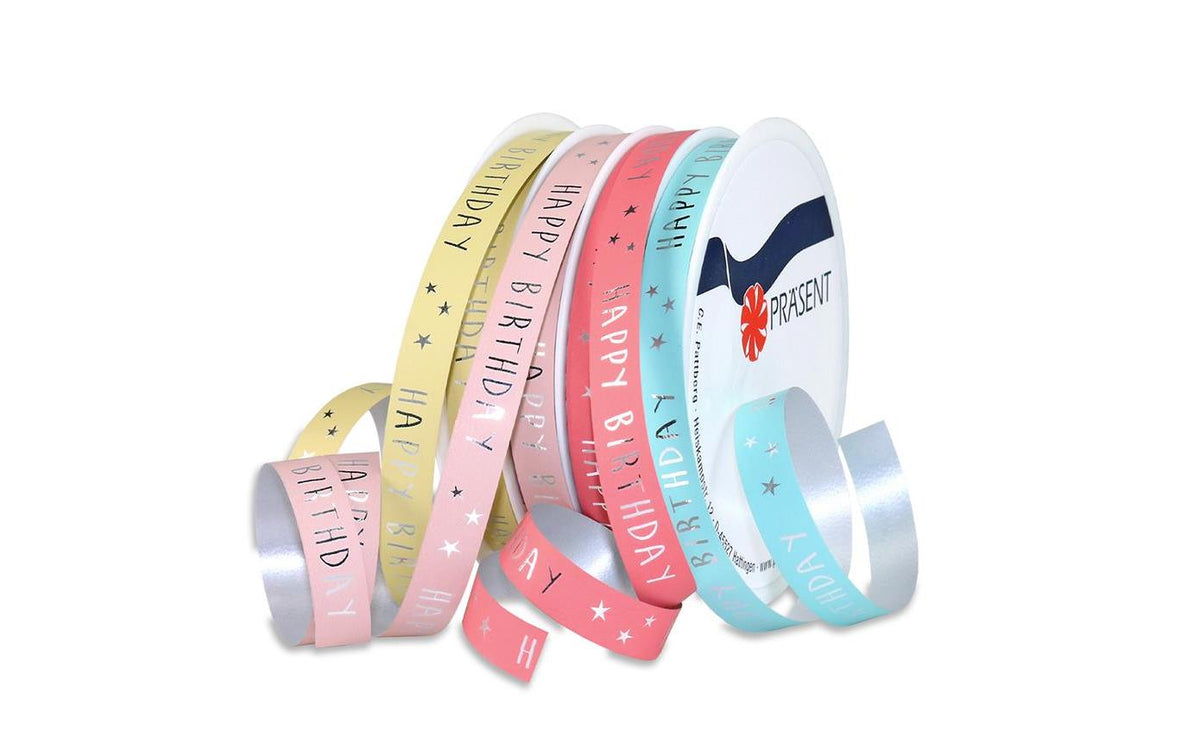 Pattberg Geschenkband Happy Birthday