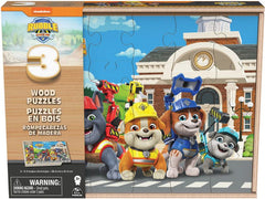 Spinmaster | Rubble&Crew Holzpuzzle 3er-Set