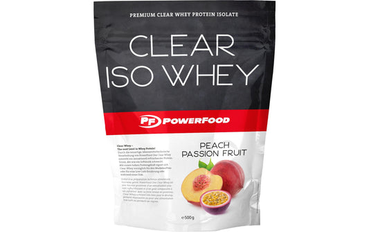 PowerFood | Clear Iso Whey | 550g, Peach Passion Fruit