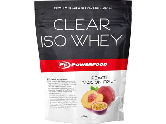 PowerFood | Clear Iso Whey | 550g, Peach Passion Fruit