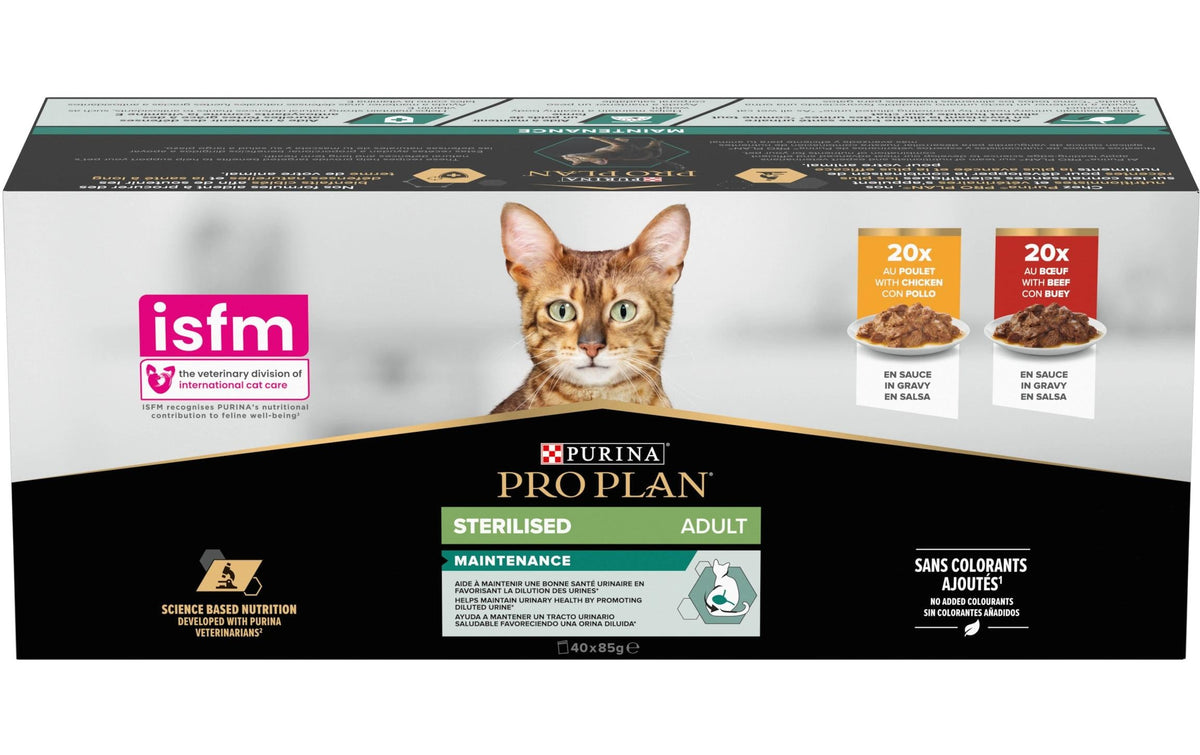 Proplan Nassfutter Adult Sterilised 40x85g