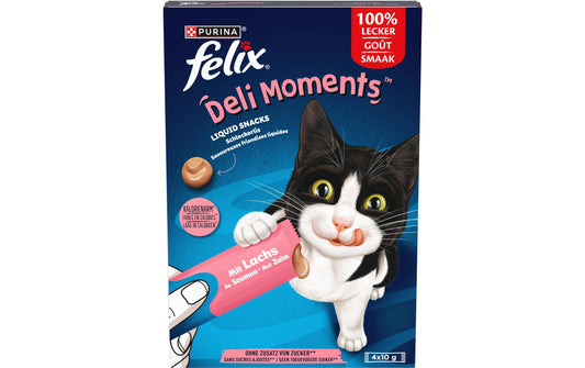 Felix | Deli Moments Lachs 4x10g | 10 g