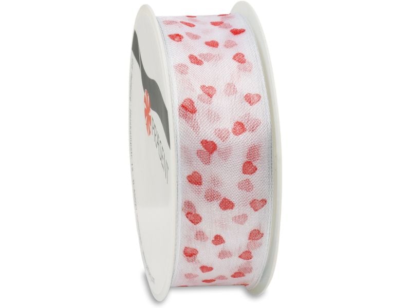 Pattberg | Geschenkband Herzen | 25 x 3 m