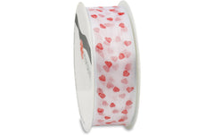Pattberg | Geschenkband Herzen | 25 x 3 m