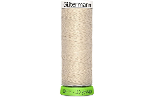 Gütermann Nähfaden rPET, beige
