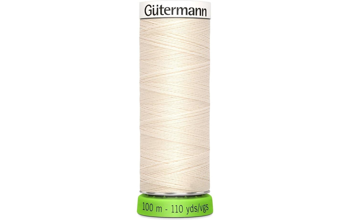 Gütermann Nähfaden rPET, écru