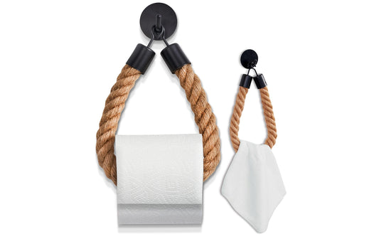 Hennez Toilettenpapier-Halter Rope Stick