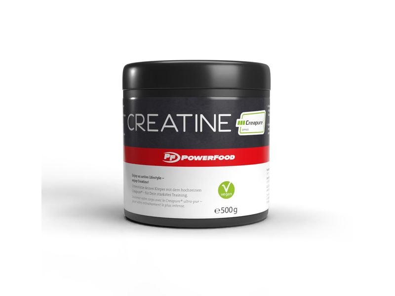 PowerFood | One - Creatine Powder | Geschmack: Neutral, (500g Dose, Creapure)