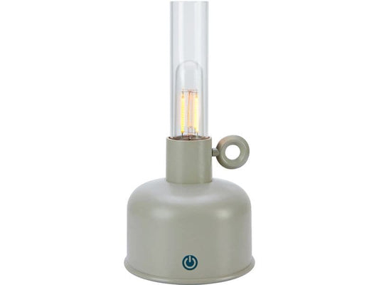 Markslöjd | ASTRID LED Laterne Silver | 3 Stufen Dimmbar, IP 44, rechargeable USB