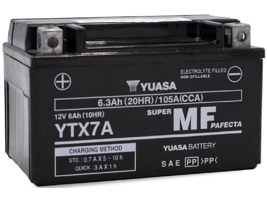 YUASA | AGM 12V/6.3Ah/100A | LxBxH: 150 // 87 // 93 // S:1