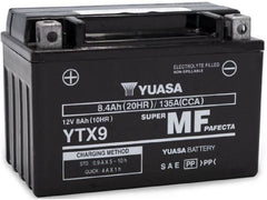 YUASA | AGM 12V/8Ah/135A | LxBxH: 150 // 87 // 105 // S:1