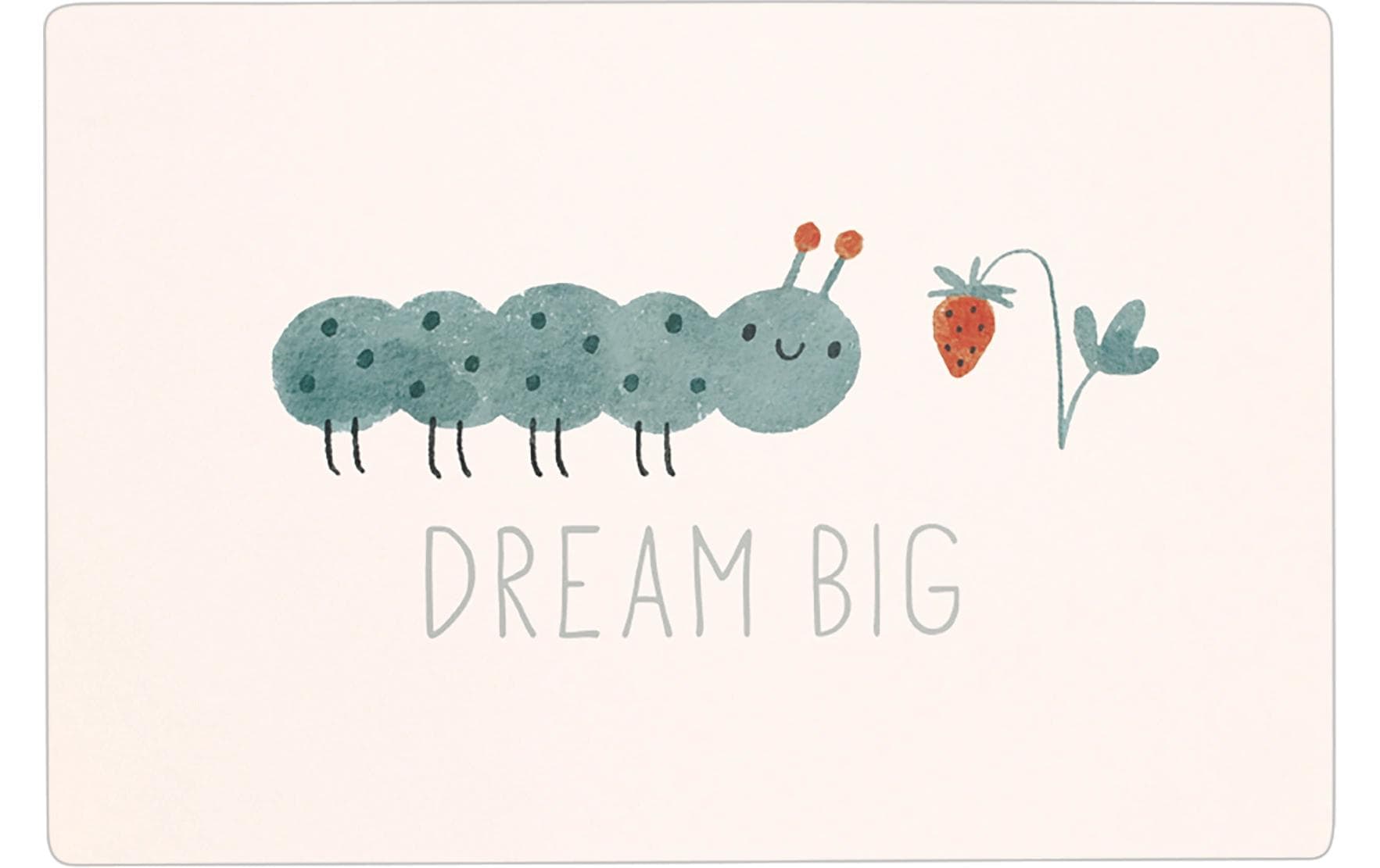 Zeller Present Tischset Dream big Raupe
