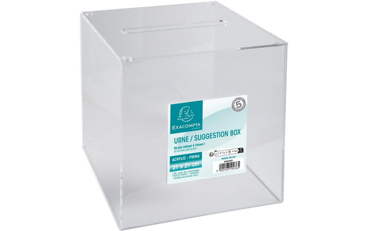 Exacompta Einwurfbox Acryl 21cm
