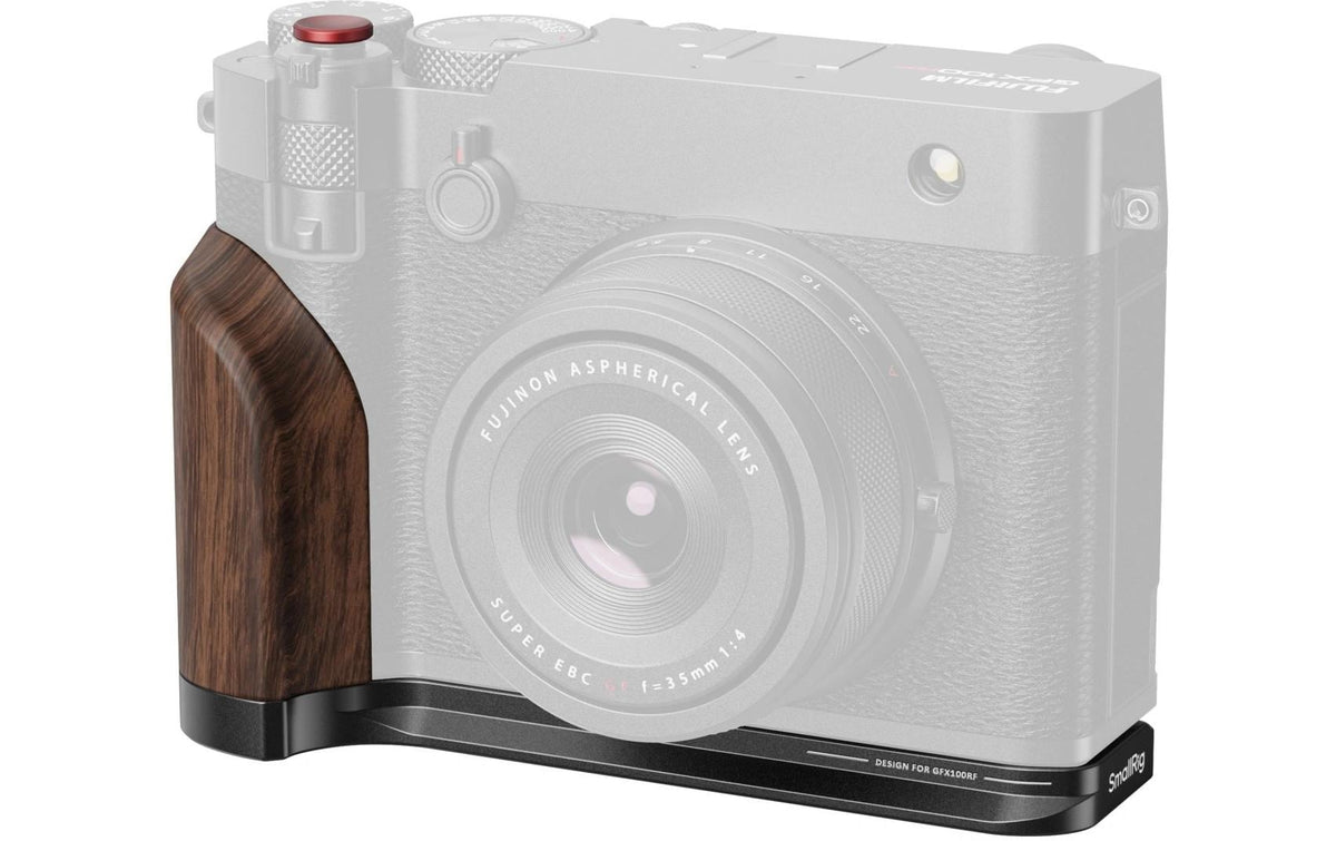 SmallRig L-Shape Plate with Wooden Handle