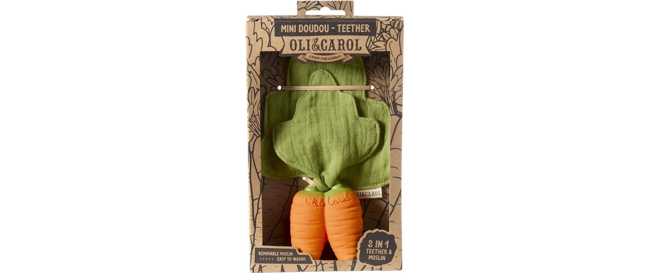 Mini Doudou Cathy Carrot Beissring