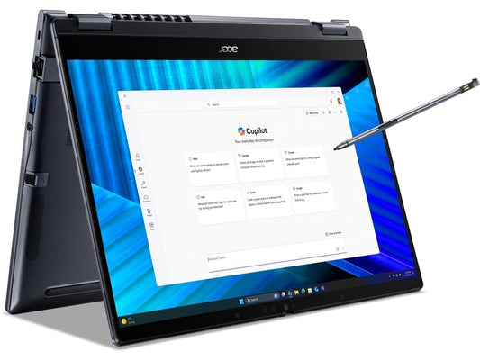 Acer | TM P414RN-55 Spin, Ultra 7 255U, W11P | 14 WUXGA Touch, 16GB, 512GB SSD ,3yrs