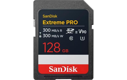 SanDisk SDXC Card Extreme PRO UHS-II 128GB