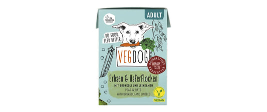 Vegdog, Nassfutter Adult Tetra Pak Erbsen u