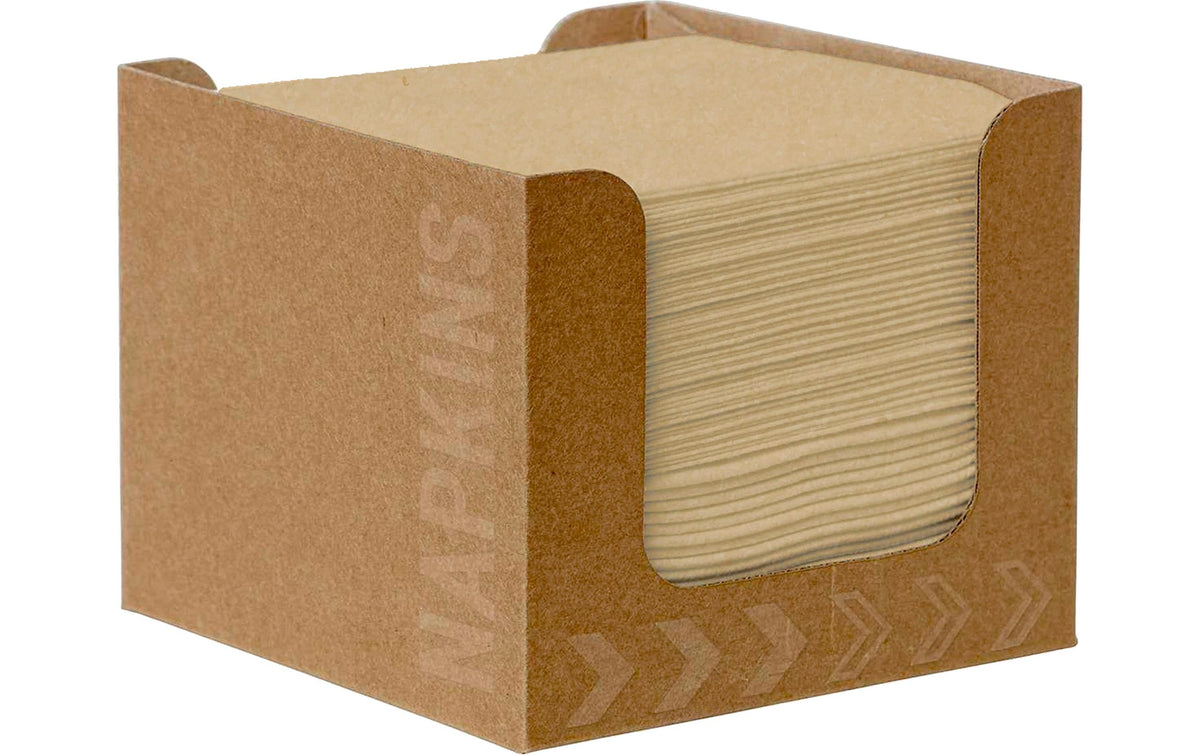 Duni Disp. Bio D/SO Fingerfood natur braun