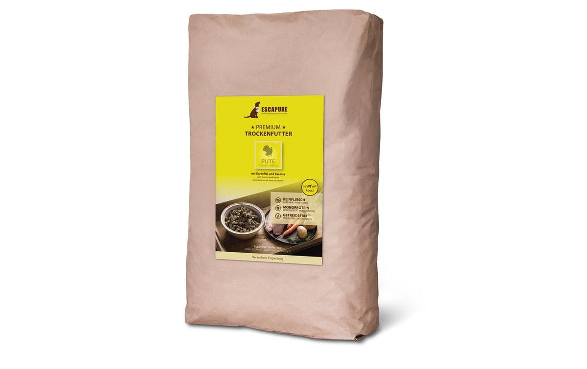 Escapure Trockenfutter Premium Pute 12kg