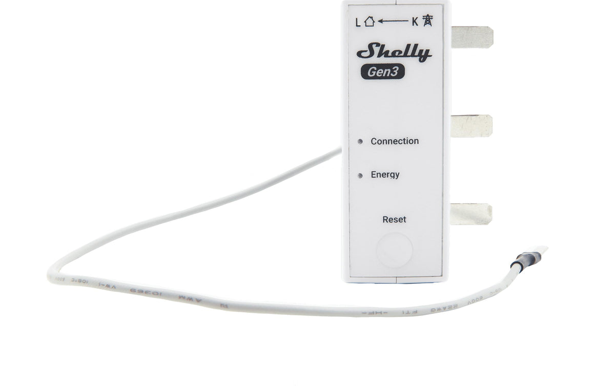 Shelly EM WiFi-Energy Meter 3P  63A Wire