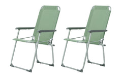 KOOR, Campingstuhl Comodo Vert, 2 Stück