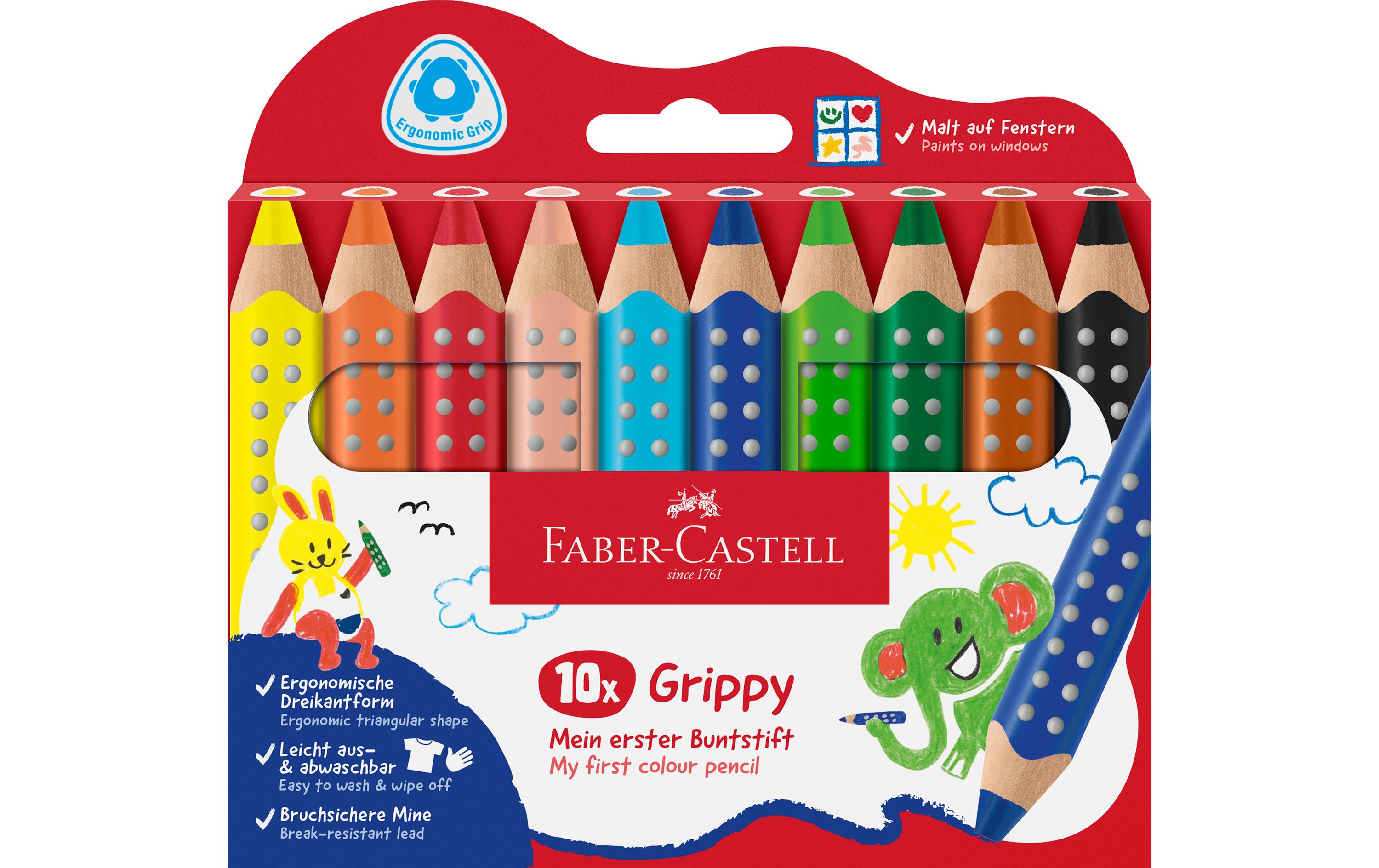 Faber-Castell Farbstift Grippy 10er Set