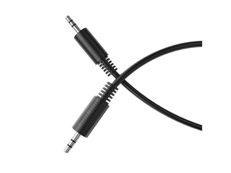 HDSupply | Audio-Kabel 3.5 mm Klinke - 3.5 m | schwarz, Stereo, Stecker - Stecker