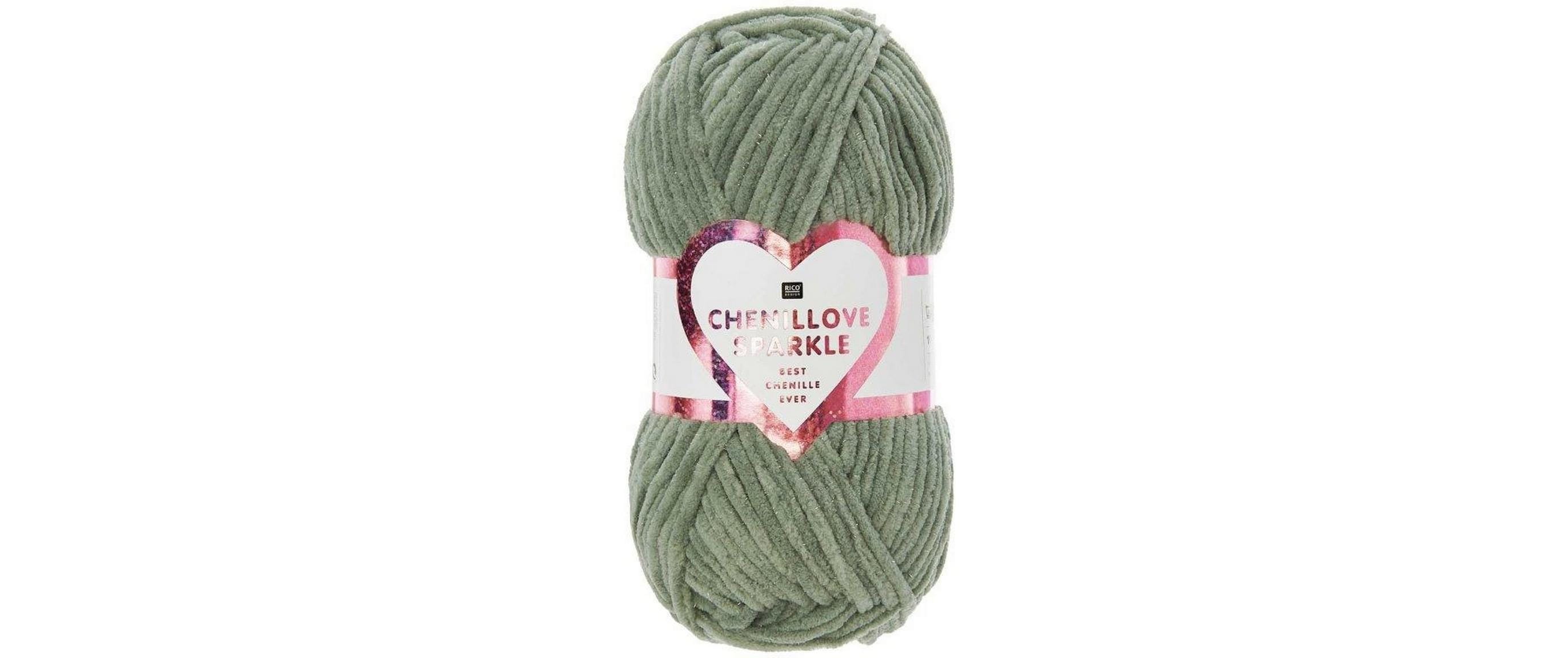 Rico Chenillove Sparkle salbei