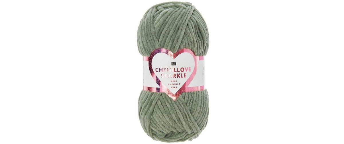 Rico Chenillove Sparkle salbei