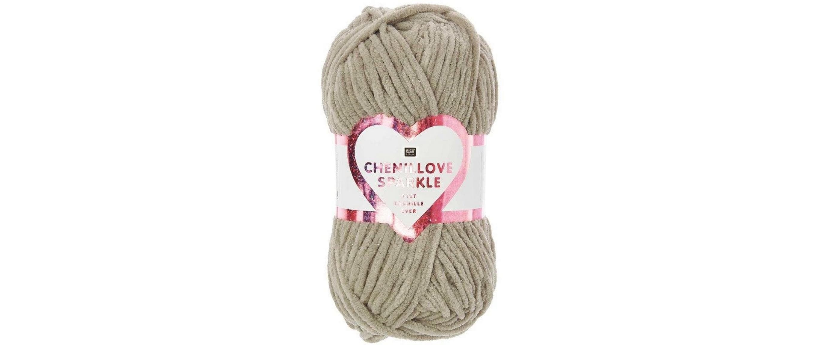 Rico Chenillove Sparkle taupe
