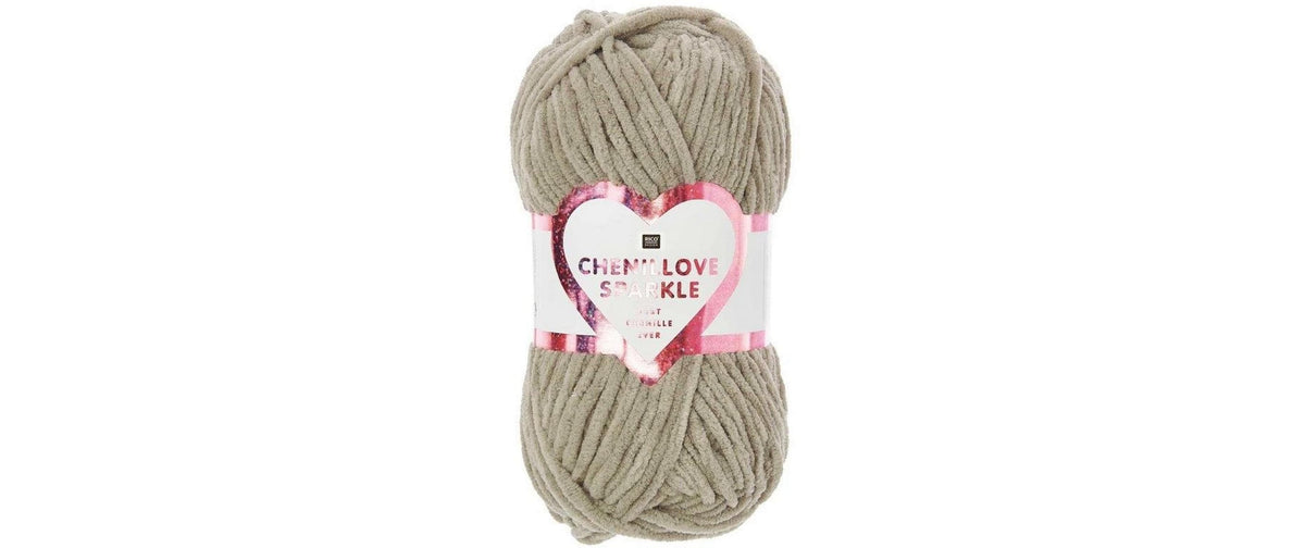 Rico Chenillove Sparkle taupe